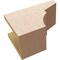 Ekena Millwork 6in. W x 8in. H x 12in. L Monterey Woodgrain TimberThane Rafter Tail, Primed Tan RFTUR06X08X12MONRCPR - alternate 2